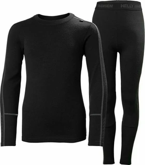 Helly Hansen JR Lifa Merino Midweight Set Black 140/10