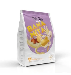 Dolce Vita BANANITA ( BANÁNOVÝ MLIEČNY ŠEJK) - 16 kapsúl pre Dolce Gusto kávovary