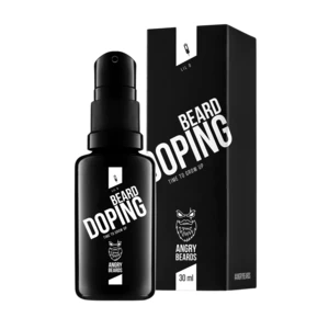 ANGRY BEARDS Beard Doping Přípravek na růst vousů (měsíční kůra) 30 ml