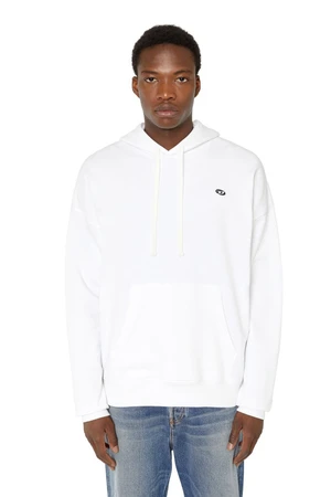 Diesel Sweatshirt - S-ROB-HOOD-DOVAL-PJ SWEAT-SHIR white