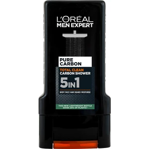 L´Oréal Paris Sprchový gel Men Expert Pure Carbon (Total Clean Carbon Shower) 300 ml