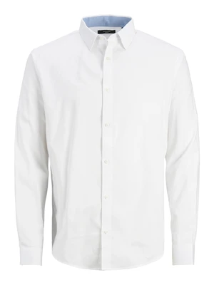 Jack&Jones Pánská košile JPRBLABELFAST Comfort Fit 12239027 White L