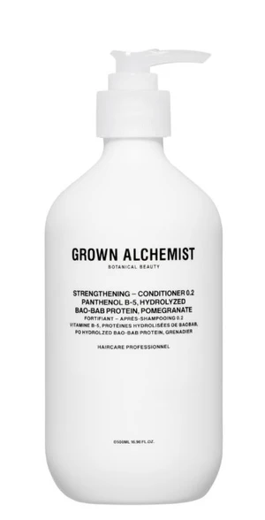 Grown Alchemist Posilňujúci kondicionér Panthenol B-5, Hydrolyzed Baobab Protein, Pomegranate (Strengthening Conditioner) 500 ml