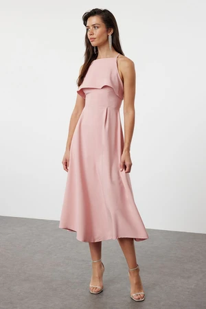 Trendyol Dusty Rose A-Line Woven Dress