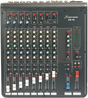 Studiomaster C6-12 Table de mixage analogique