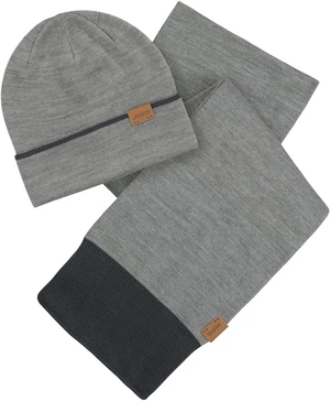 Musto Tipped Beanie & Scarf Căciulă Gri One Size