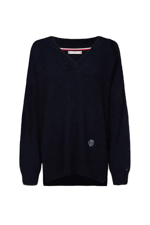 Tommy Hilfiger Sweater - CANDACE V-NK SWTR black