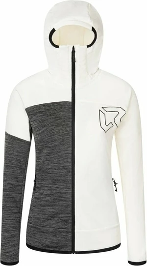 Rock Experience Kobra FZ Woman Fleece Marshmallow/Grey Melange XL Sweat à capuche outdoor