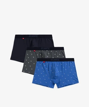 Pánské boxerky ATLANTIC 3Pack - vícebarevné