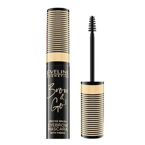 Eveline Eyebrow Mascara gél na obočie 02 Dark Brown 6 ml