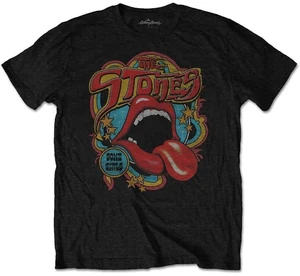 The Rolling Stones Maglietta Retro 70s Vibe Unisex Black M