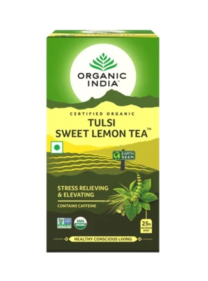 ORGANIC INDIA Tulsi sladký citrón BIO 18 vrecúšok