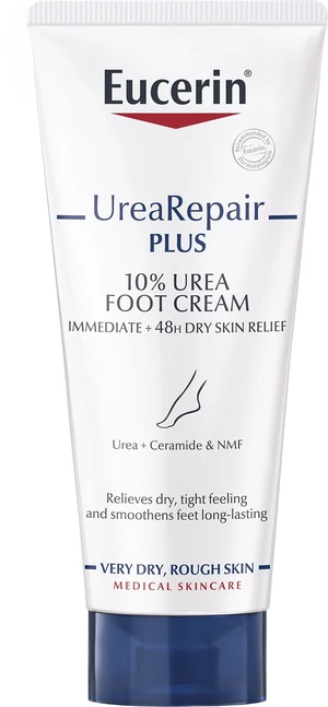 EUCERIN UreaRepair PLUS Krém na nohy 10% Urea 100 ml