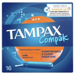 TAMPAX Compact Super plus 16 ks