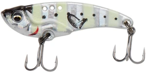 Savage gear wobler vib blade sw fast sinking zebra glow - 3,5 cm 4 g