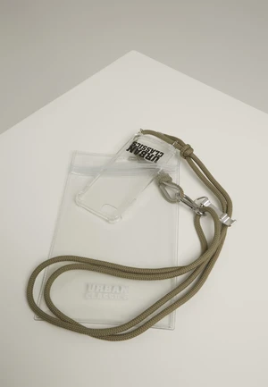 Necklace for Phone Accessories I Phone 8 Transparent/Olive