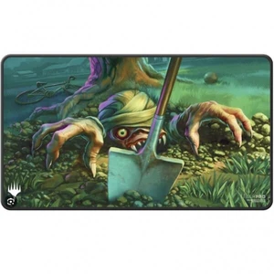 UltraPro Hrací podložka Magic the Gathering - Duskmourn Exhume Black (Stitched)