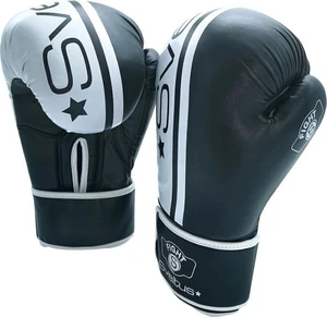 Sveltus Challenger Boxing Gloves Black/White 16 oz Rękawice bokserskie i MMA