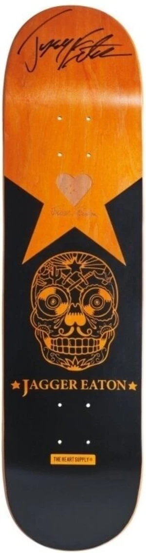 Heart Supply Jagger Eaton Signature Orange Skateboard-Deck 31,8"