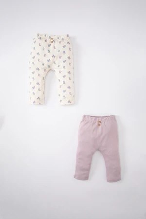 DEFACTO Girl Baby Fruit Patterned 2-Piece Sweatpants