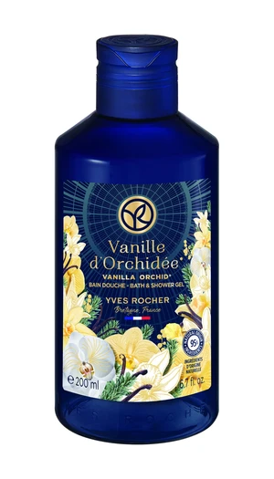 YVES ROCHER Sprchový gél Vanilka & orchidea 200 ml