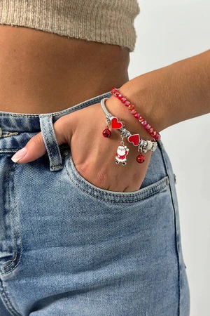 Santa Claus Christmas Bracelet