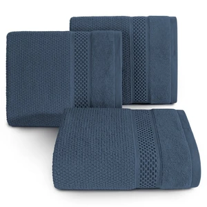 Eurofirany Unisex's Towel 427862 Navy Blue