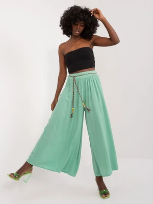 Pistachio summer palazzo pants OH BELLA