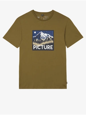 Khaki Men's T-Shirt Picture - Men