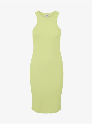 Light Green Women's Sheath Basic Dress Noisy May Maya - Women