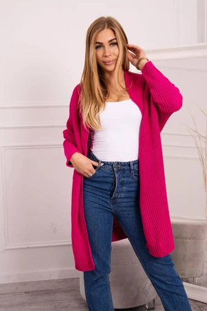 Bat sleeve sweater fuchsia