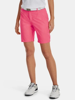 Dark pink women's sports shorts Under Armour Links