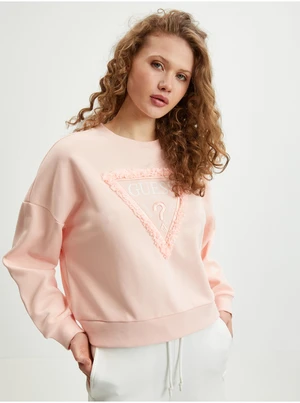 Light pink Womens Sweatshirt Guess - Women