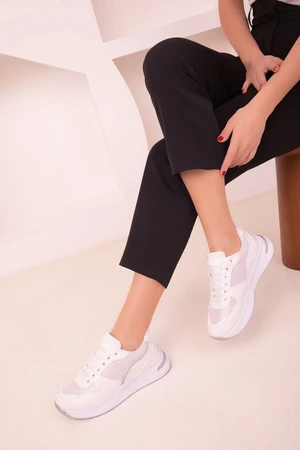 Soho White Women's Sneakers 18029