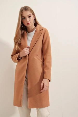 Bigdart 9085 Cachet Coat - Biscuit