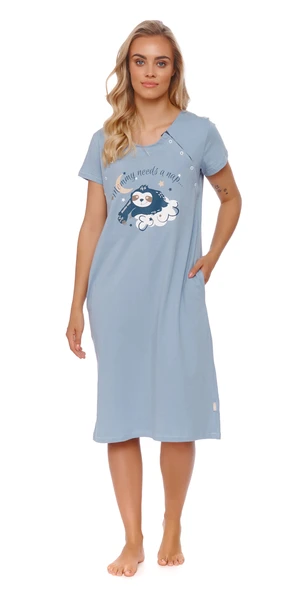 Doctor Nap Woman's Nightshirt TCB.9992 Flow