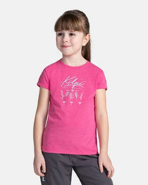 Girls' T-shirt Kilpi MALGA-JG Pink