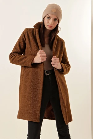 Bigdart 9082 Oversized Cachet Coat - Brown