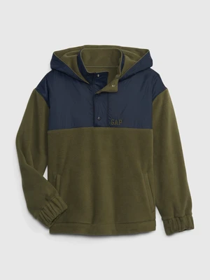 Dark green boys' sweatshirt GAP