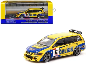 Mitsubishi Lancer Evolution Wagon RHD (Right Hand Drive) 12 "Super Taikyu Series Round 3 13th Tokachi 24 Hours" (2006) "Hobby64" Series 1/64 Diecast