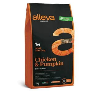 ALLEVA Natural Adult Mini Chicken&Pumpkin granule pre psov 2 kg