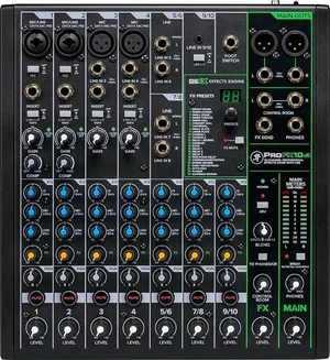 Mackie PROFX10 V3 Analógový mixpult