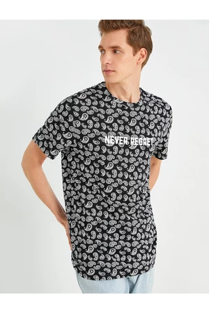 Koton Printed Patterned T-Shirt