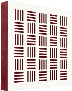 Mega Acoustic FiberPRO60 Bean White/Dark Red Absorbent Holzplatte