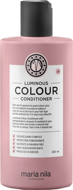 Maria Nila Rozjasňující a posilující kondicionér pro barvené vlasy bez sulfátů a parabenů Luminous Colour (Conditioner) 100 ml