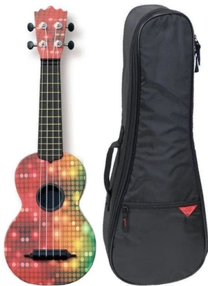 Pasadena WU-21G2-BK SET Multicolor Ukulélé soprano