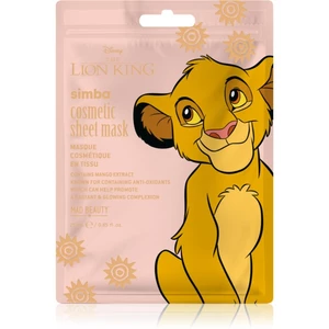 Mad Beauty Lion King Simba revitalizačná plátenná maska 25 ml