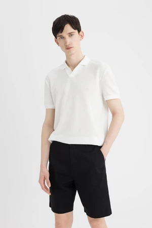 DEFACTO Regular Fit Gabardine Bermuda Shorts