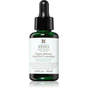 Kiehl's Dermatologist Solutions Nightly Refining Micro-Peel Concentrate rozjasňující noční peelingová péče pro všechny typy pleti včetně citlivé 30 ml