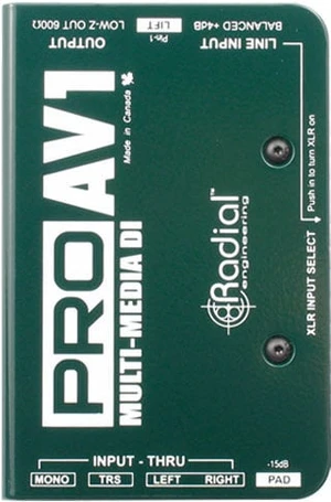 Radial ProAV1 Caja DI